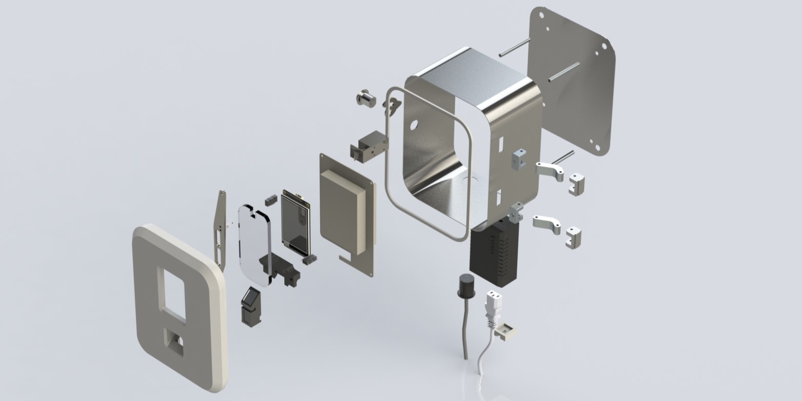 Prototype Internal Integration Exploded: CAHD V3